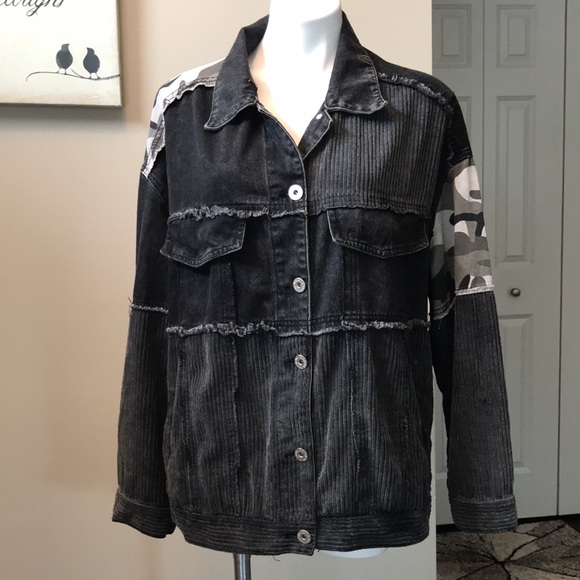 POL Jackets & Blazers - 🐲💙 Anthropologie Pol Distressed Button Shacket Jacket